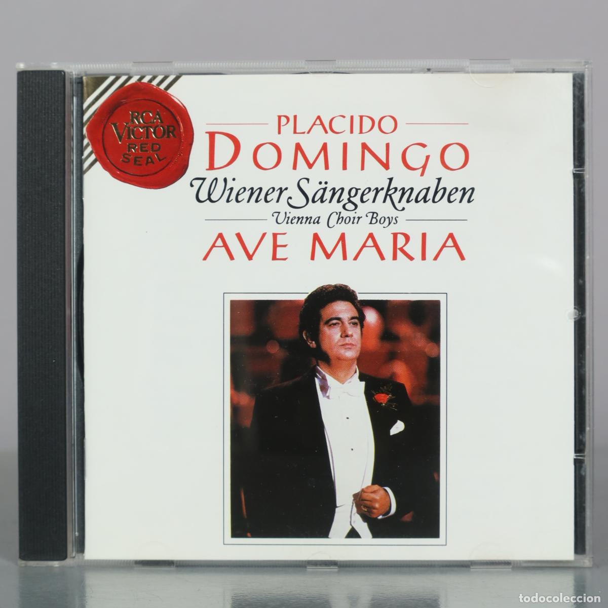 CDs de m&uacute;sica: CD. Placido Domingo - Wiener S&auml;ngerknaben - Ave Maria - RCA Victor Red Seal