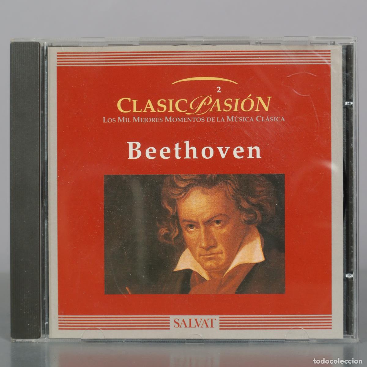CDs de m&uacute;sica: CD. Clasic Pasi&oacute;n - Los Mil Mejores Momentos de la M&uacute;sica Cl&aacute;sica 2 - Beethoven - Salvat