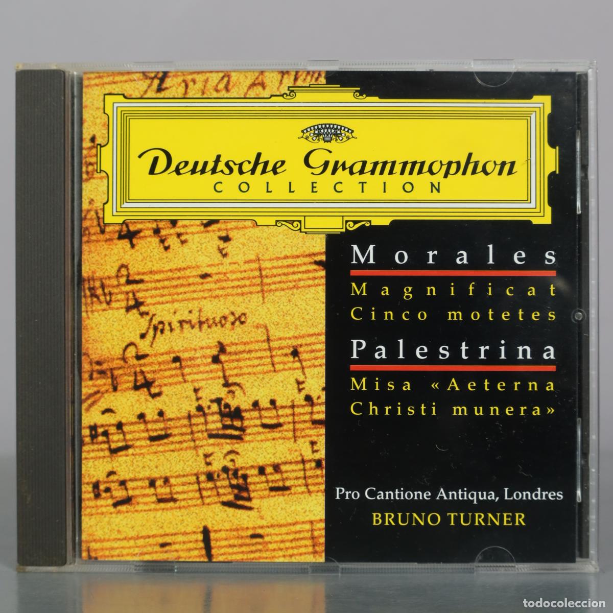 CDs de m&uacute;sica: CD. Morales - Magnificat - Cinco motetes - Palestrina - Misa Aeterna Christi munera - Pro Cantione