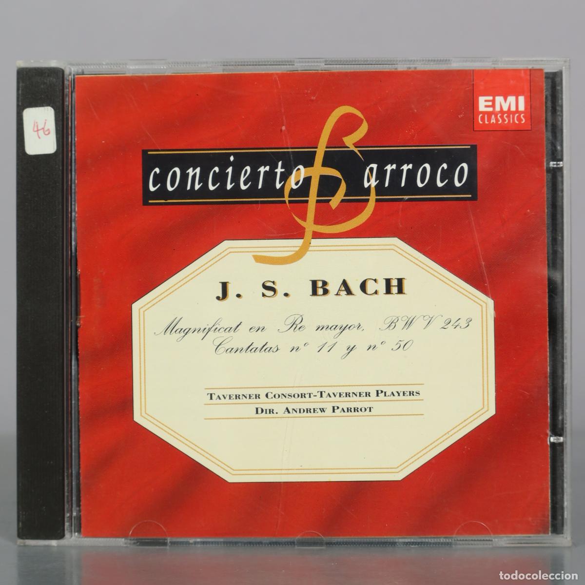 CDs de m&uacute;sica: CD. Magnificat en Re mayor BWV 243 - Cantatas n 11 y n 50 - J. S. Bach - Taverner Consort, Taverner