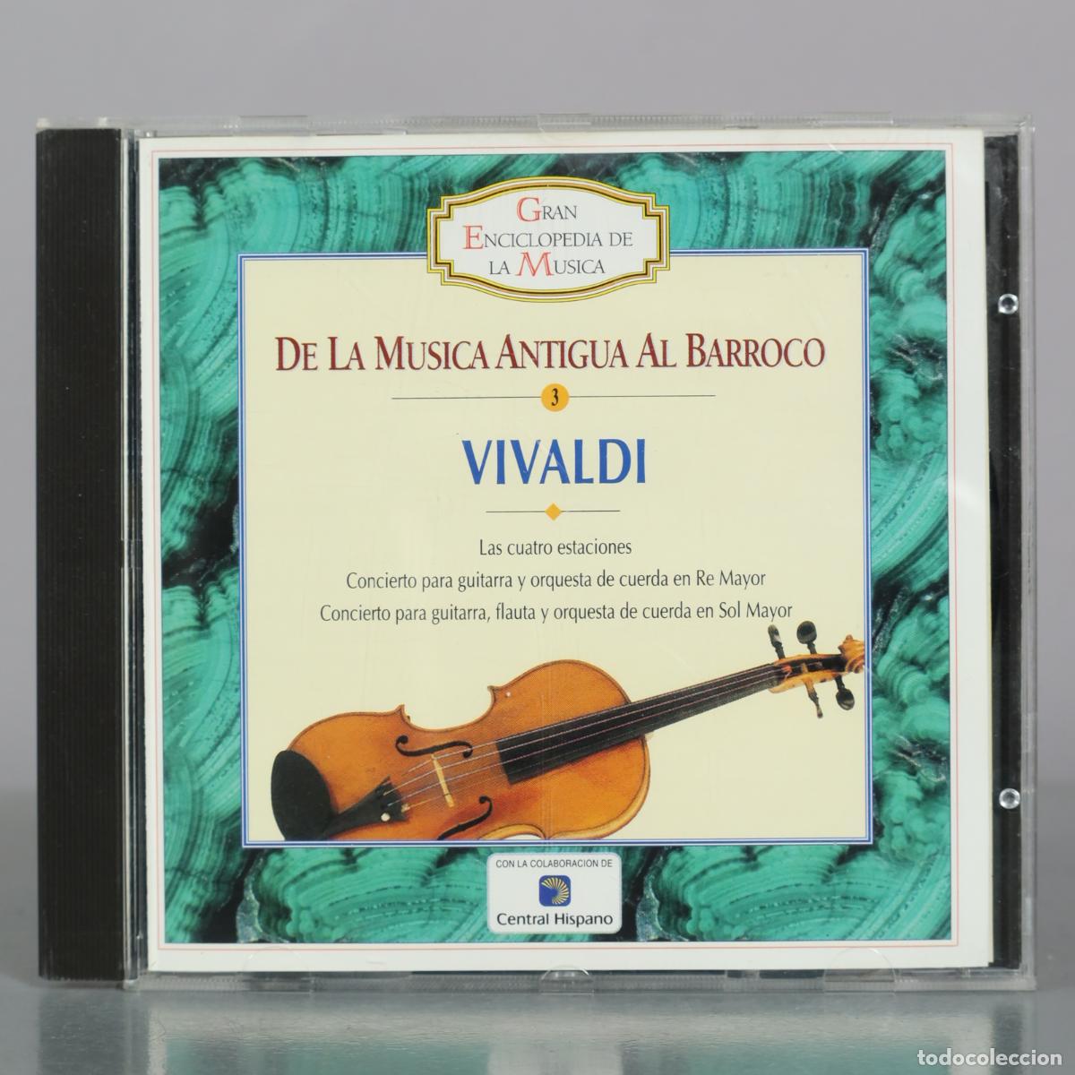 CDs de m&uacute;sica: CD. Vivaldi - De La Musica Antigua Al Barroco - Gran Enciclopedia De La Musica