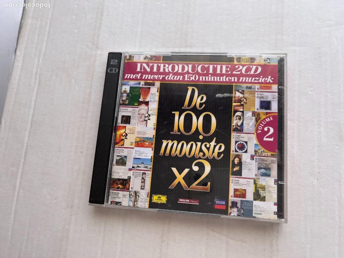CDs de m&uacute;sica: DE 100 MOOISTE X2 INTRODUCTIE 2CD MET 50 FRAGMENTEN - CD MUSICA KREATEN