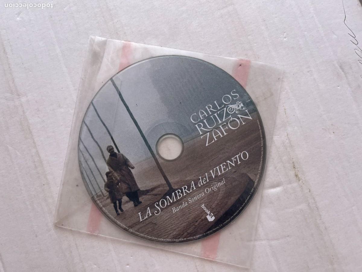 CDs de m&uacute;sica: LA SOMBRA DEL VIENTO - CARLOS RUIZ ZAFON BSO OST BANDA SONORA ORIGINAL - CD MUSICA KREATEN