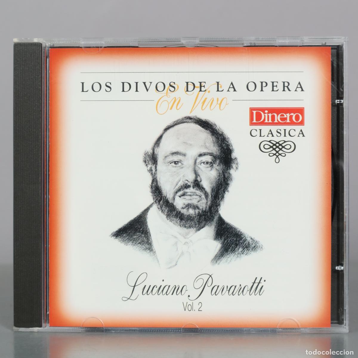 CD de M&uacute;sica: CD. Los Divos de la Opera En Vivo - Luciano Pavarotti - Vol. 2