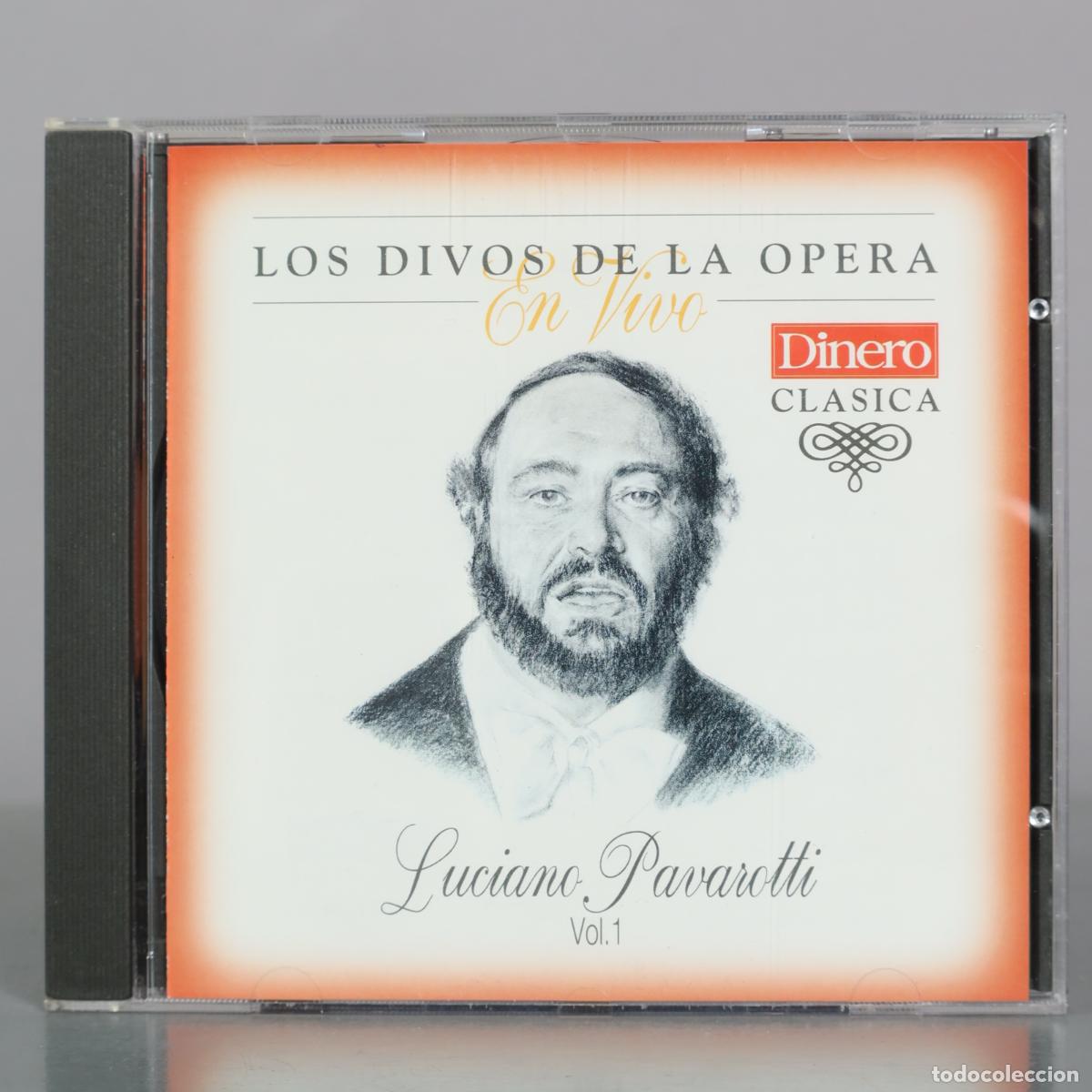 Musik-CDs: CD. Los Divos de la Opera - En Vivo - Luciano Pavarotti - Vol. 1 - Alfa Delta