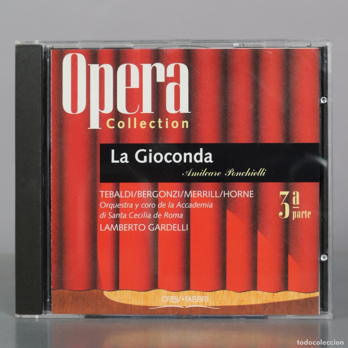 CD de M&uacute;sica: CD. Opera Collection - La Gioconda - 3 PARTE Amilcare Ponchielli - Renata Tebaldi, Carlo Bergonzi,