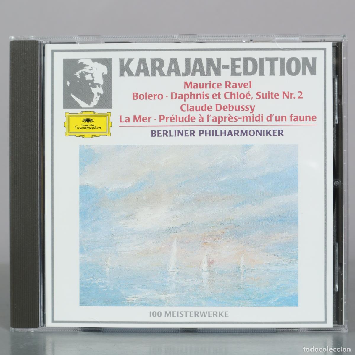 Music CDs: CD. Karajan-Edition - Maurice Ravel, Claude Debussy, Berliner Philharmoniker - Bolero - Daphnis et