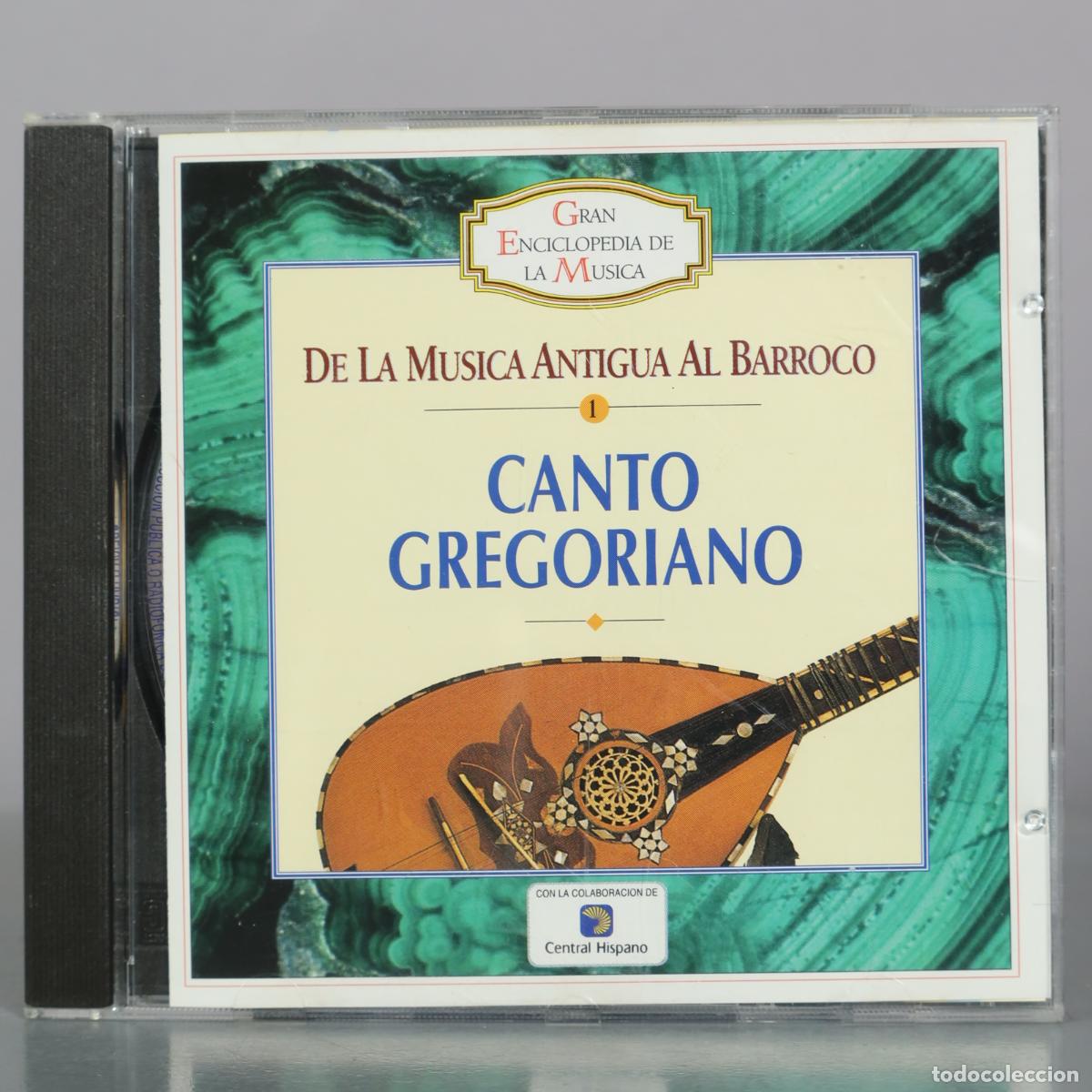 CDs de m&uacute;sica: CD. Gran Enciclopedia de la M&uacute;sica 1 - De la M&uacute;sica Antigua al Barroco - Canto Gregoriano - Schola