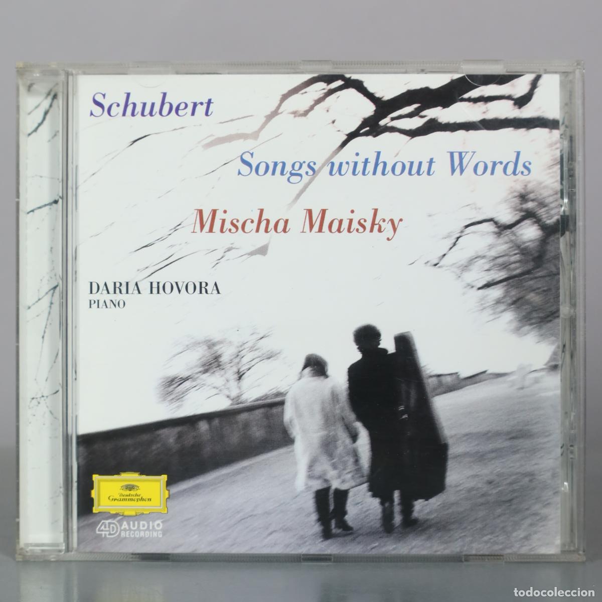 CDs de m&uacute;sica: CD. Schubert - Songs without Words - Mischa Maisky - Daria Hovora - Deutsche Grammophon