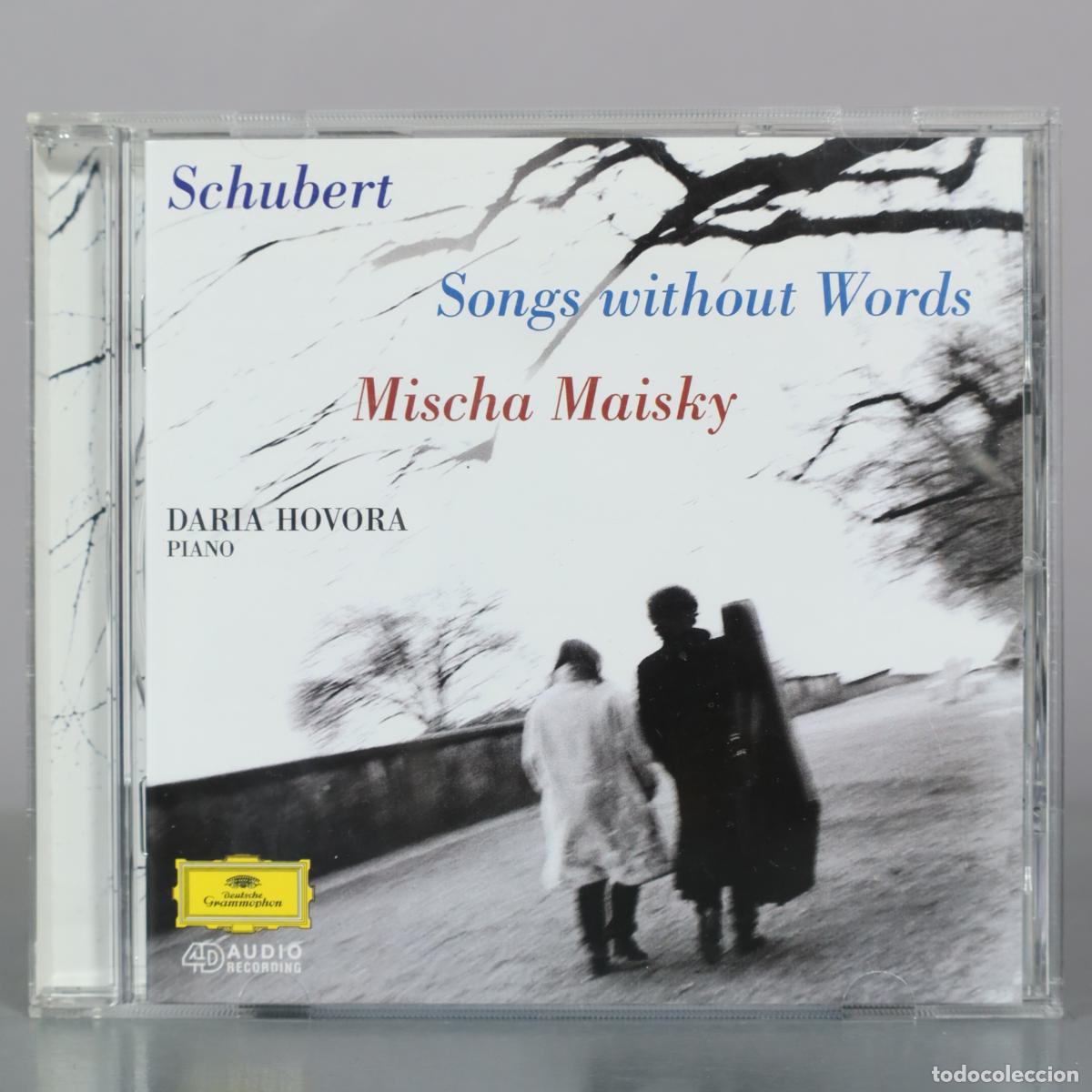 CDs de m&uacute;sica: CD. Franz Schubert - Songs without Words - Mischa Maisky, Daria Hovora