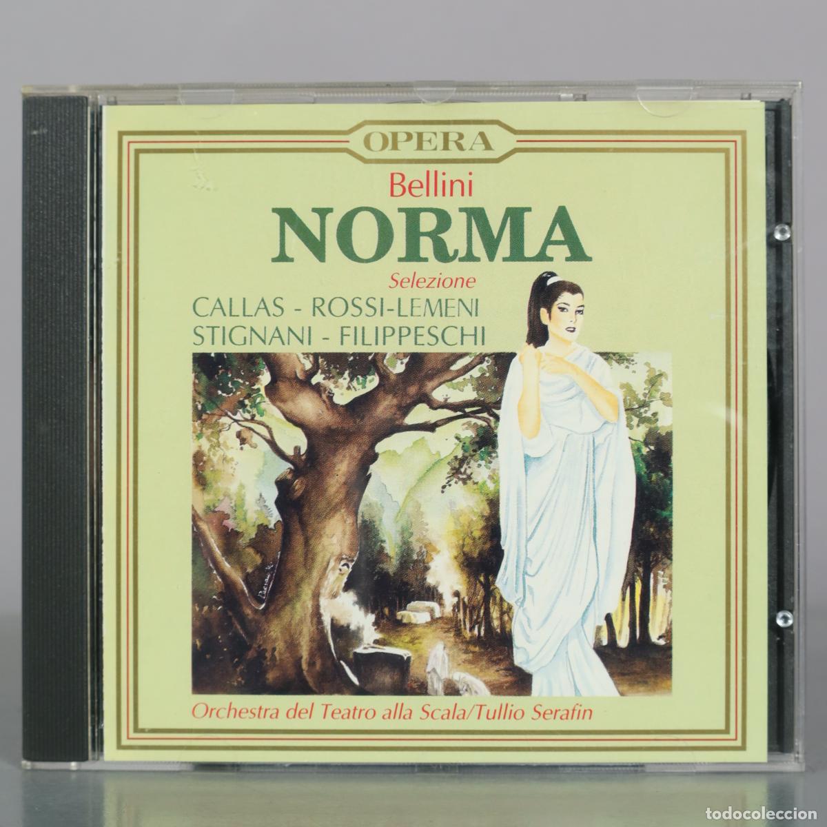 CDs de m&uacute;sica: CD. Bellini - Norma - Selezione - Maria Callas, Nicola Rossi-Lemeni, Ebe Stignani, Mario Filippeschi