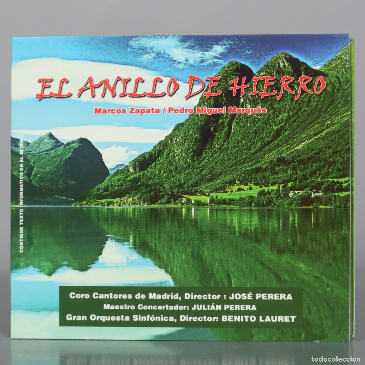CDs de m&uacute;sica: CD. El Anillo de Hierro - Marcos Zapata, Pedro Miguel Marqu&eacute;s - Novoson