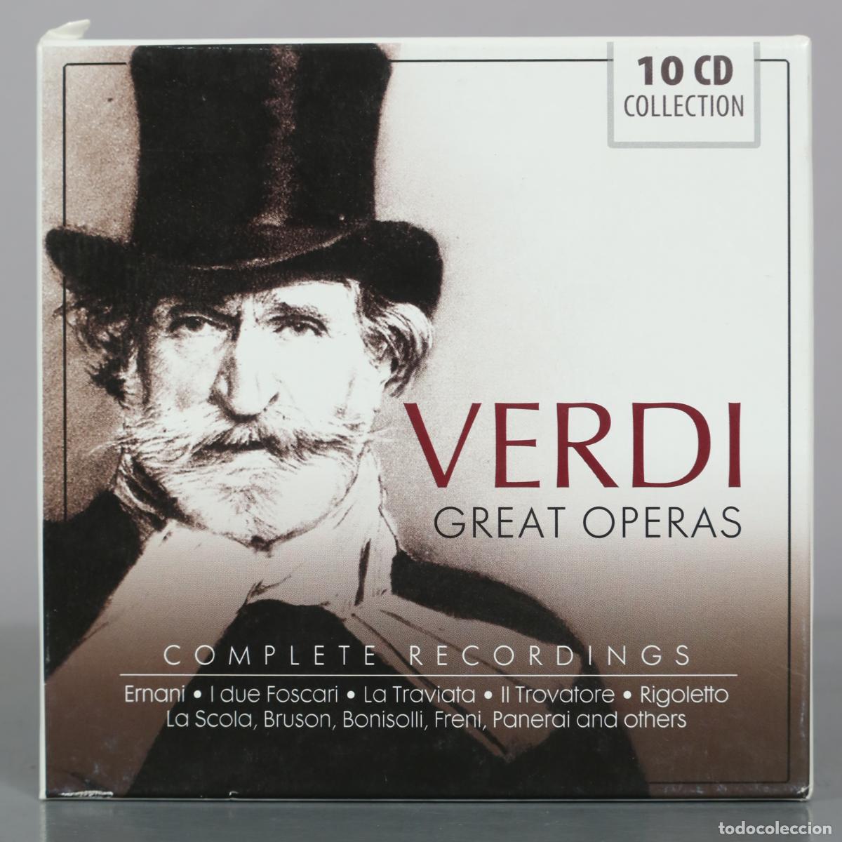 CDs de m&uacute;sica: CD. Verdi - Great Operas - Membran