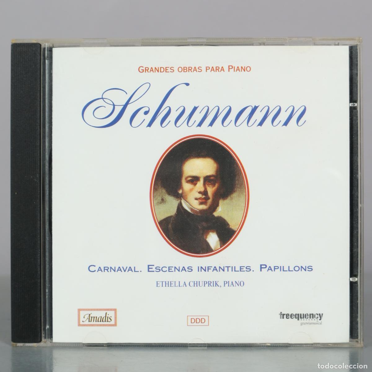 CDs de m&uacute;sica: CD. Grandes Obras para Piano - Schumann - Ethella Chuprik