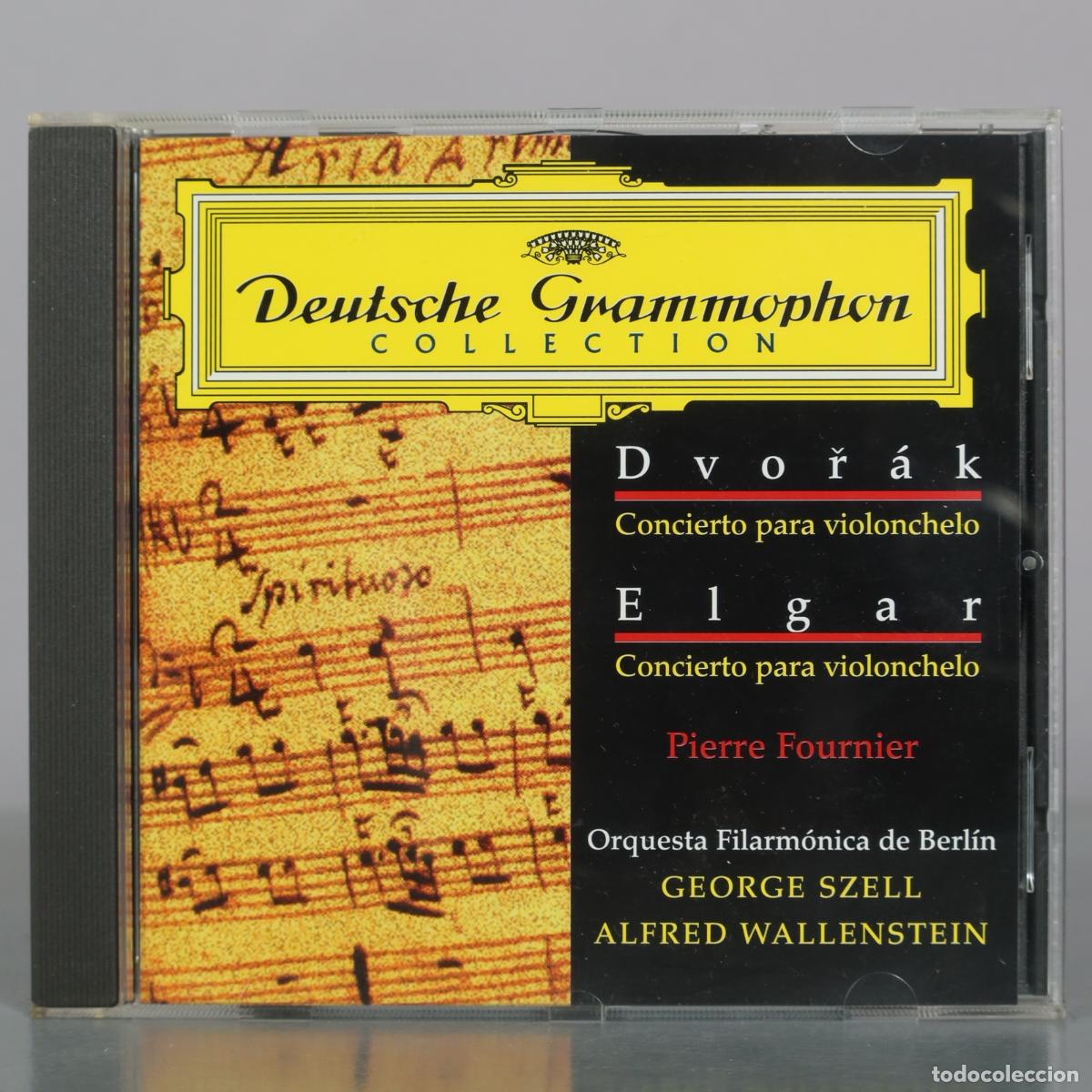 CDs de m&uacute;sica: CD. Dvoř&aacute;k - Concierto para violonchelo - Elgar - Concierto para violonchelo - Pierre Fournier -
