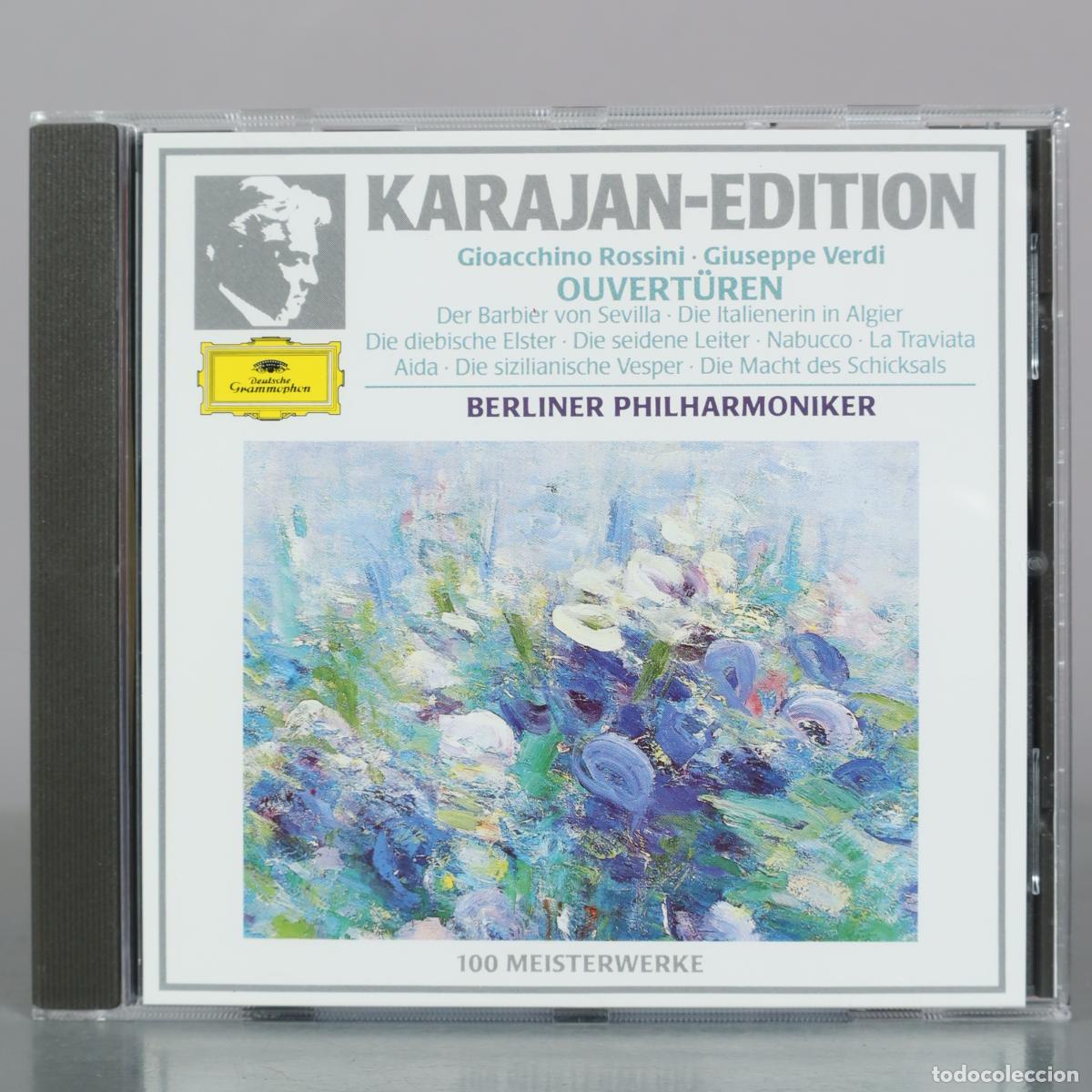CDs de m&uacute;sica: CD. Karajan-Edition - Gioacchino Rossini - Giuseppe Verdi - Ouvert&uuml;ren - Berliner Philharmoniker