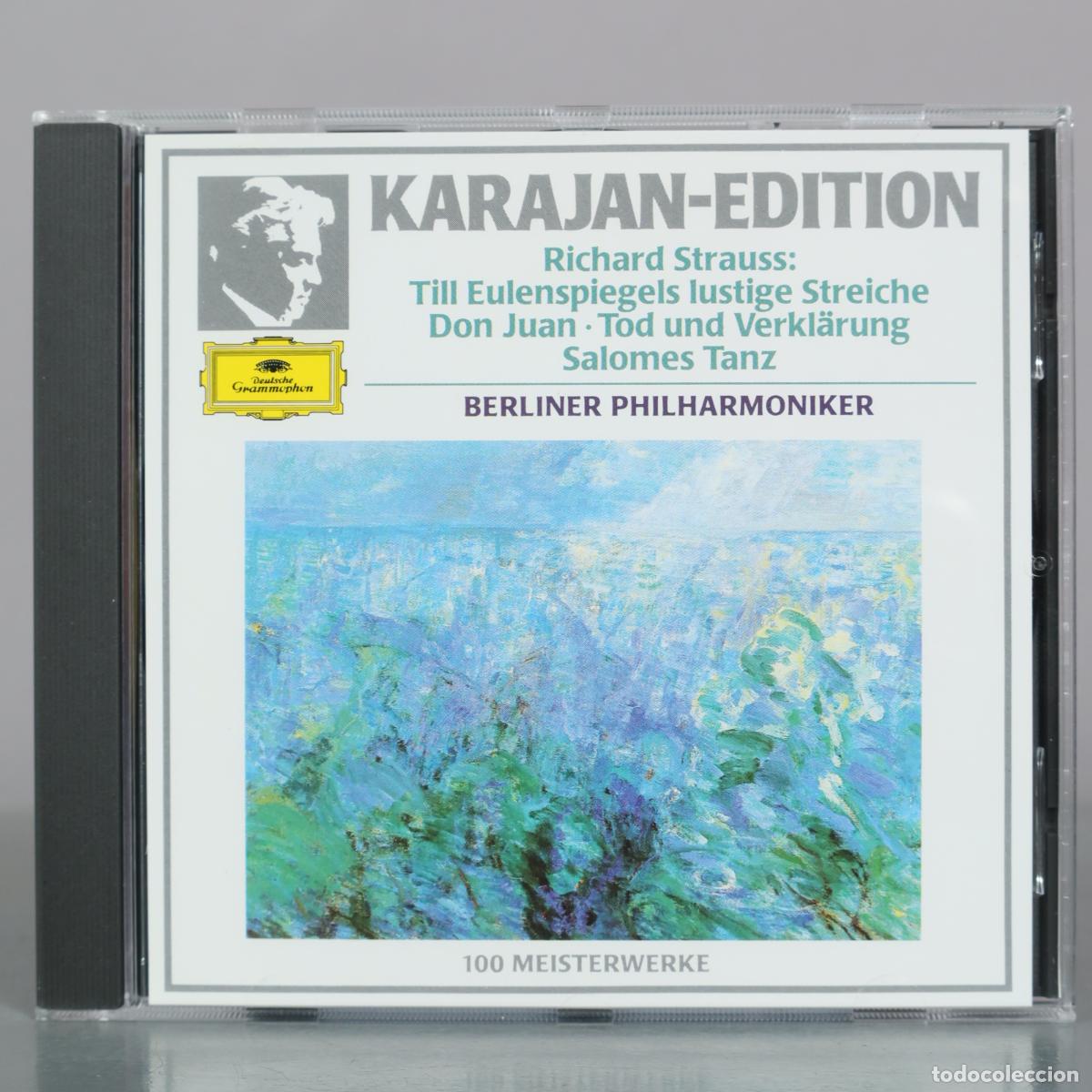 CDs de m&uacute;sica: CD. Karajan-Edition - Richard Strauss: Till Eulenspiegels lustige Streiche - Don Juan - Tod und