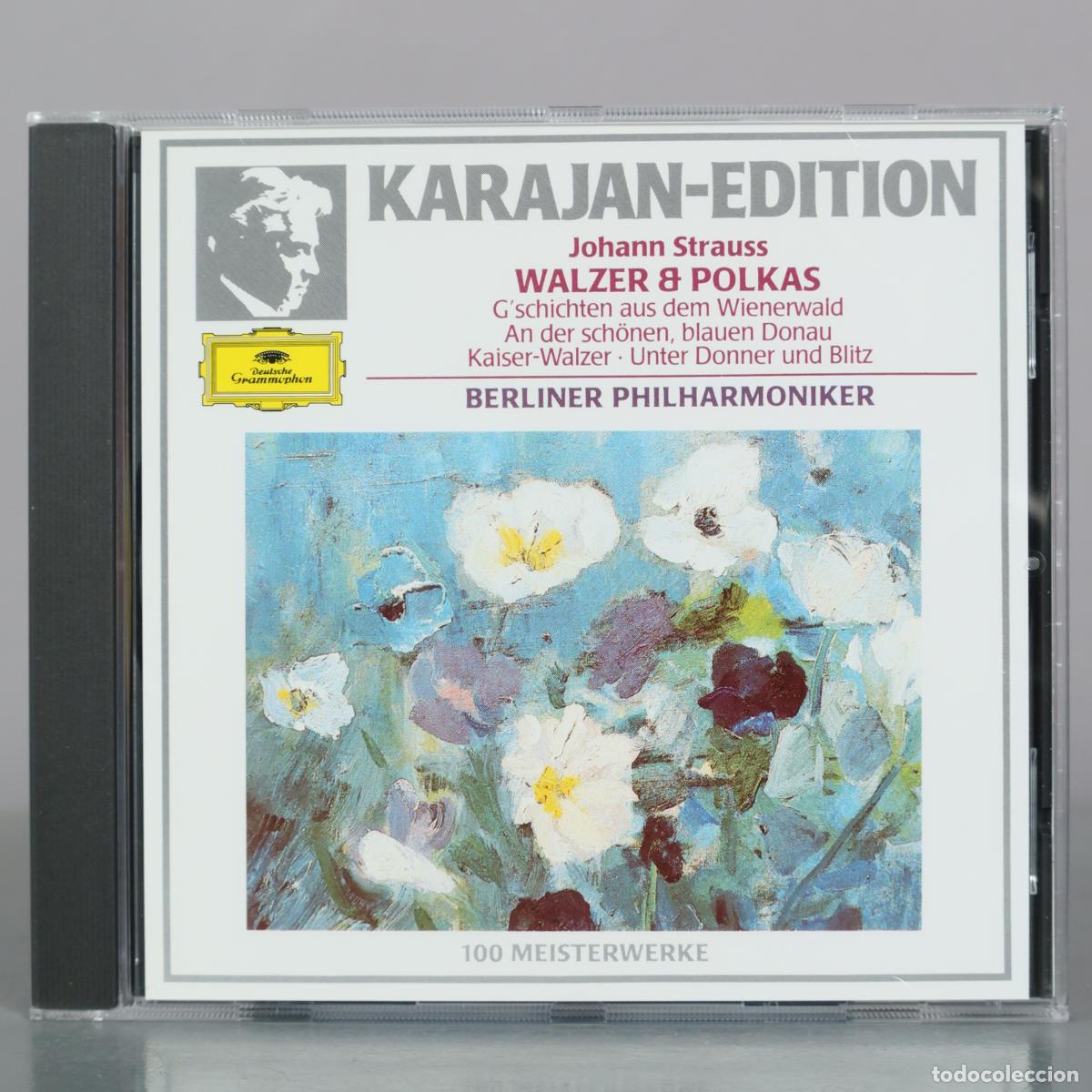 CDs de m&uacute;sica: CD. Karajan-Edition - Johann Strauss, Josef Strauss - Walzer & Polkas - Berliner Philharmoniker -