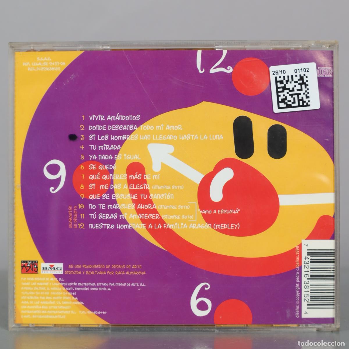 CDs de m&uacute;sica: CD. Siempre Asi - Diez y Cuarto - Foto 2