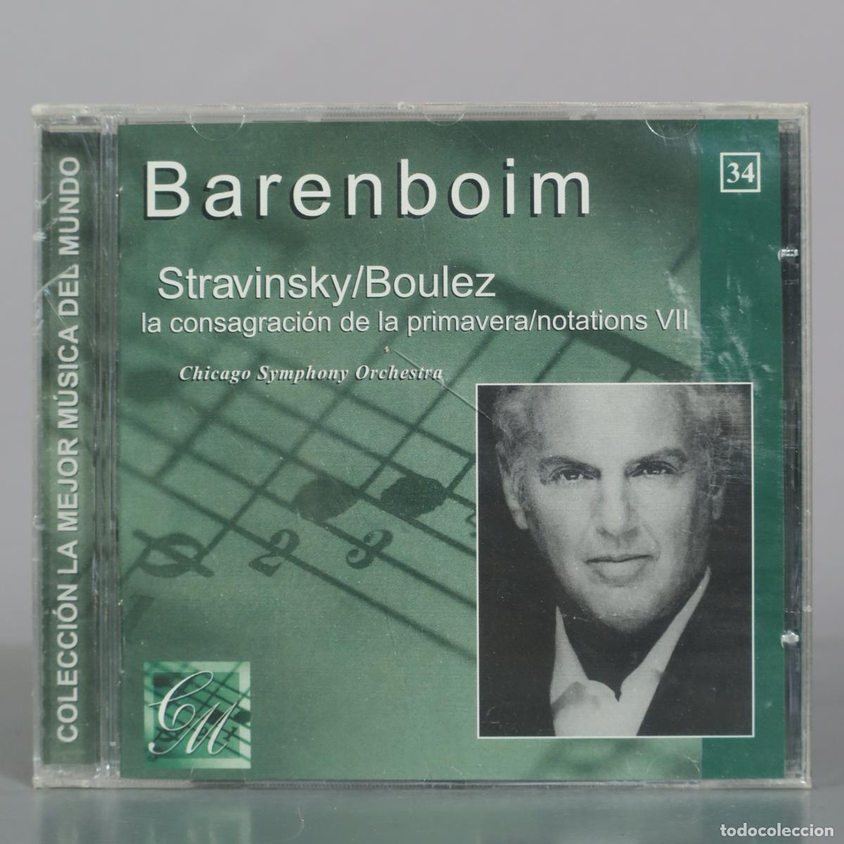 CD di Musica: CD. Barenboim - Stravinsky, Boulez - La consagraci&oacute;n de la primavera, Notations VII . PRECINTADO