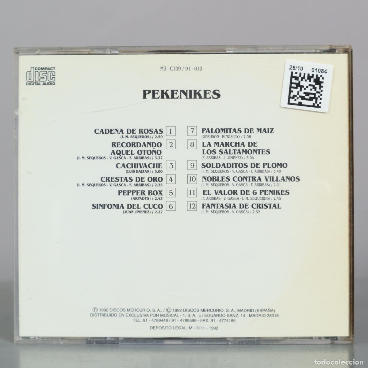 CDs de m&uacute;sica: CD. Pekenikes - Pekenikes - Foto 2