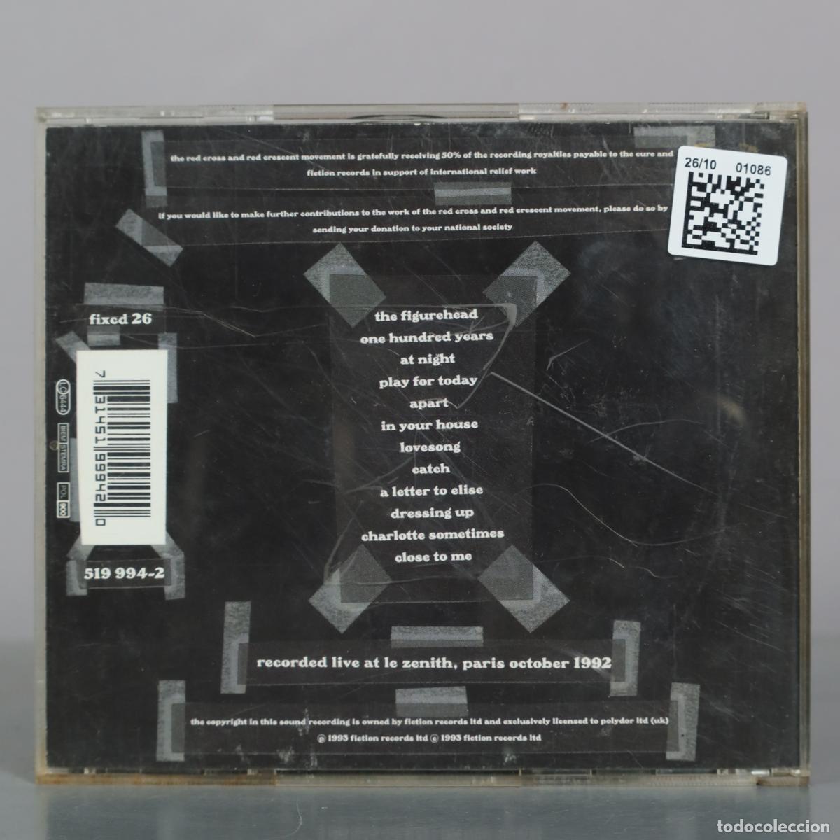 CDs de m&uacute;sica: CD. Paris - The Cure - Foto 2