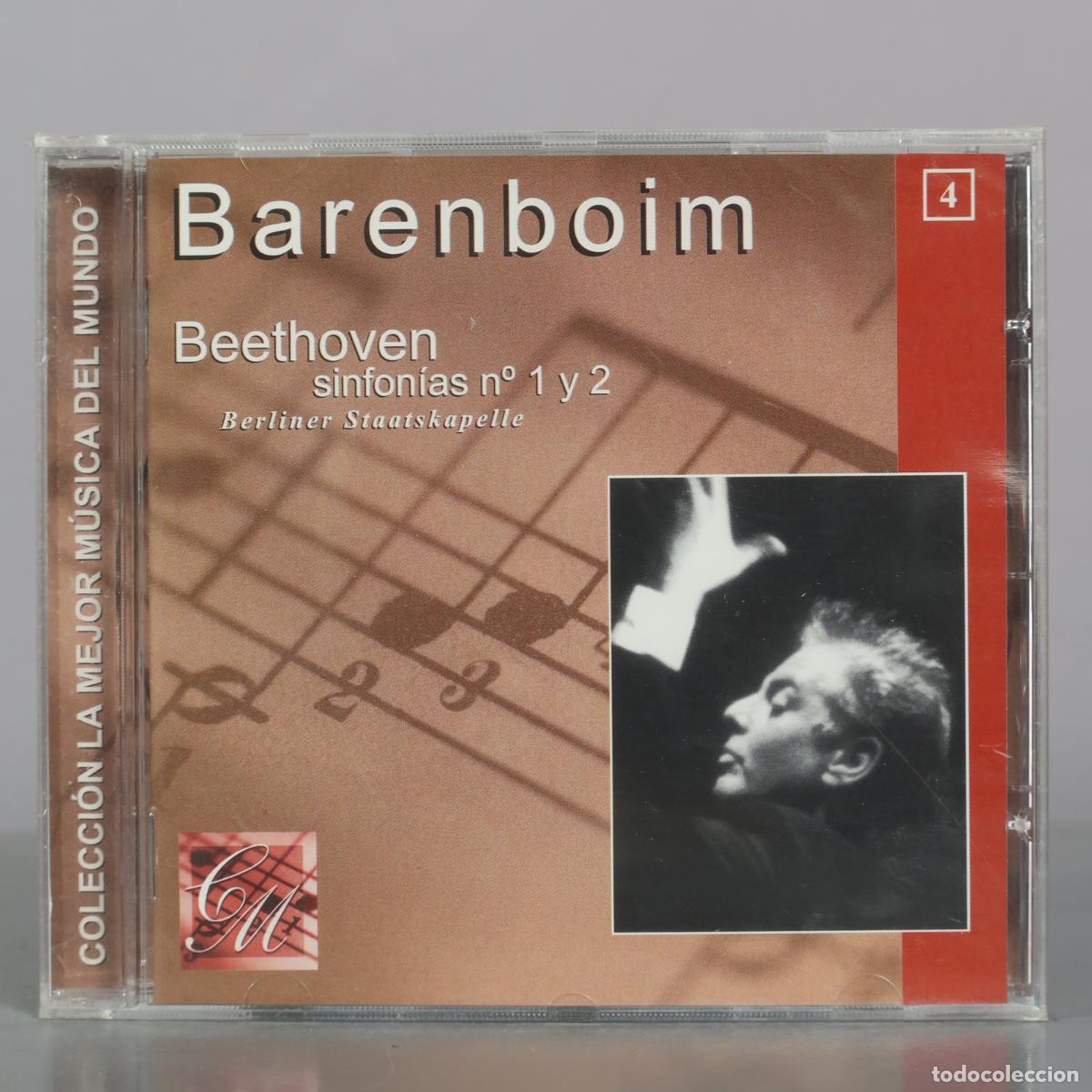 CDs de m&uacute;sica: CD. Beethoven - Sinfon&iacute;as n&ordm; 1 y 2 - Daniel Barenboim - Berliner Staatskapelle . PRECINTADO