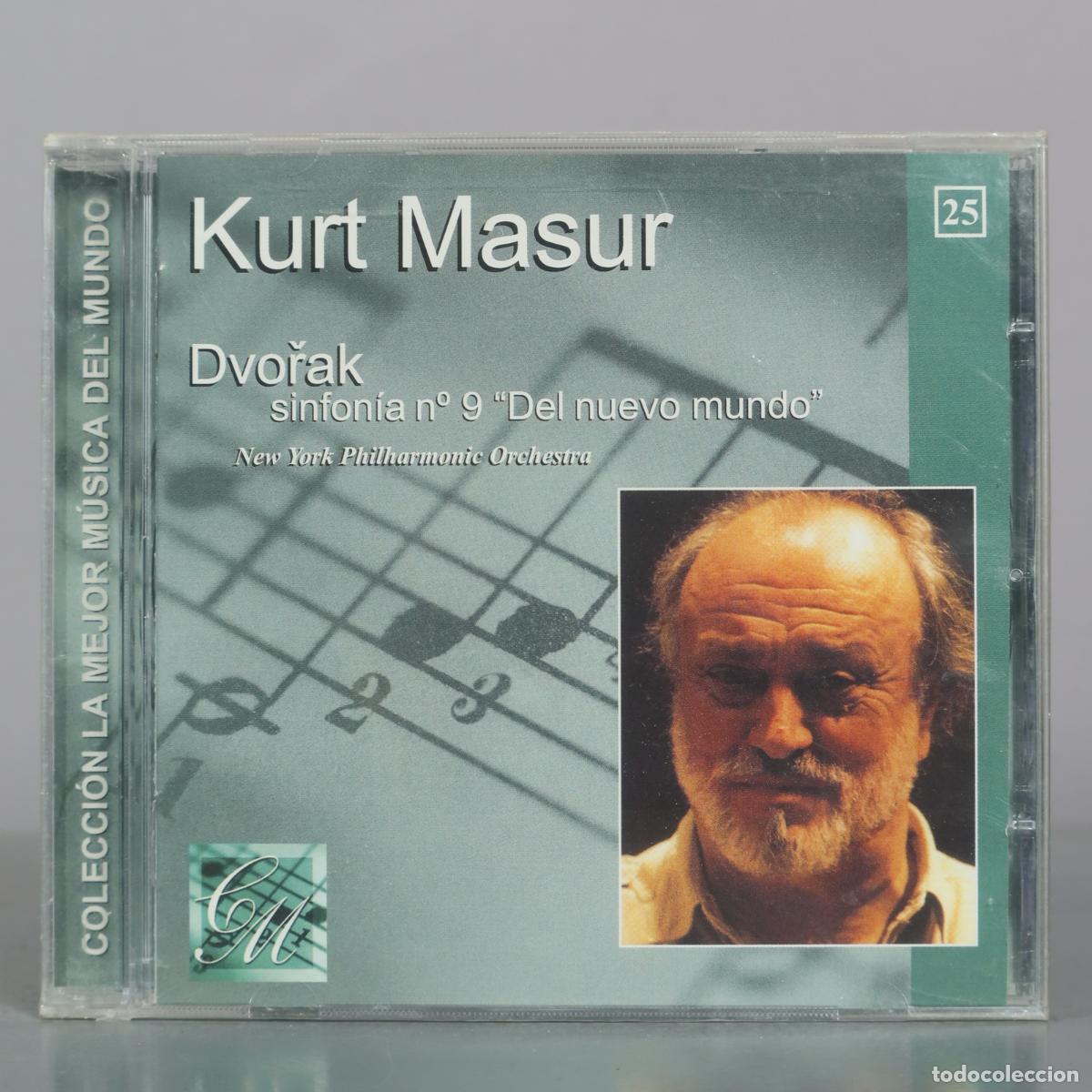 Music CDs: CD. Kurt Masur - Dvoř&aacute;k - Sinfon&iacute;a n&ordm; 9 Del nuevo mundo - New York Philharmonic . PRECINTADO