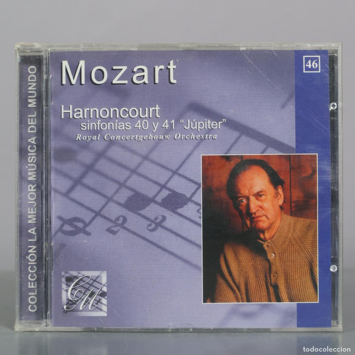 CD de M&uacute;sica: CD. Mozart - Sinfon&iacute;as 40 y 41 J&uacute;piter - Nikolaus Harnoncourt - Royal Concertgebouw . PRECINTADO