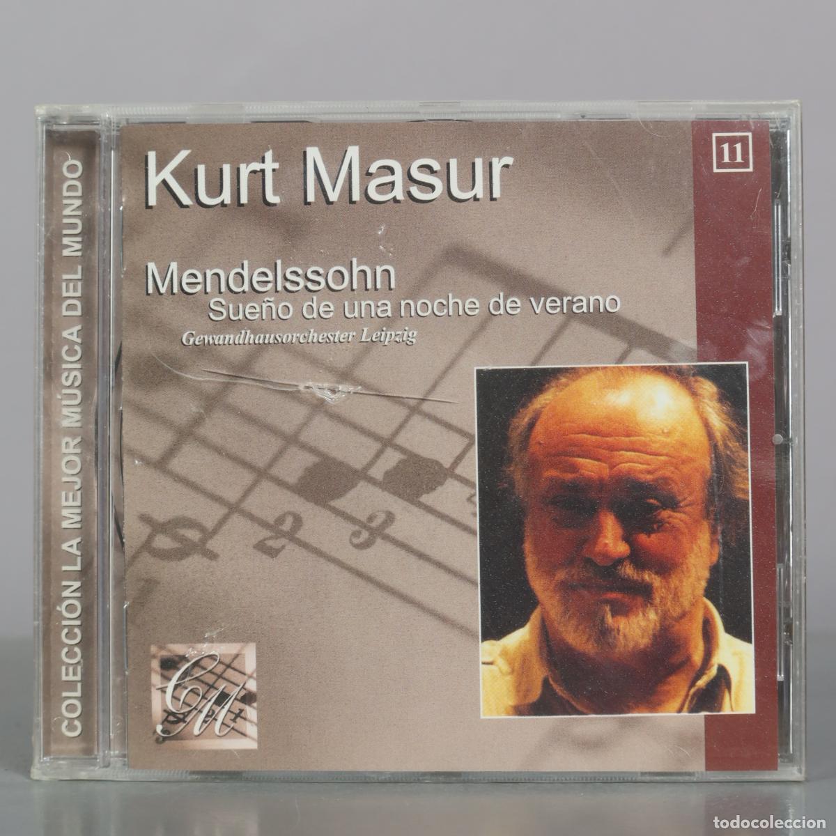 Musik-CDs: CD. Sue&ntilde;o de una noche de verano - Felix Mendelssohn - Kurt Masur - Gewandhausorchester . PRECINTADO