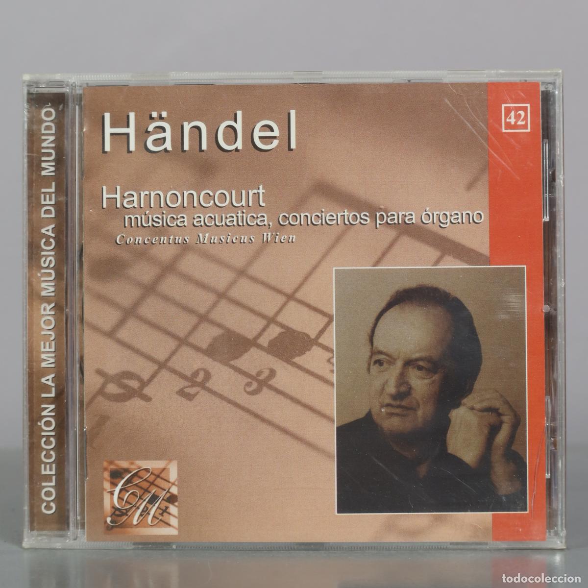 CD de M&uacute;sica: CD. M&uacute;sica Acu&aacute;tica, Conciertos para &Oacute;rgano - H&auml;ndel - Nikolaus Harnoncourt, Concentus . PRECINTADO