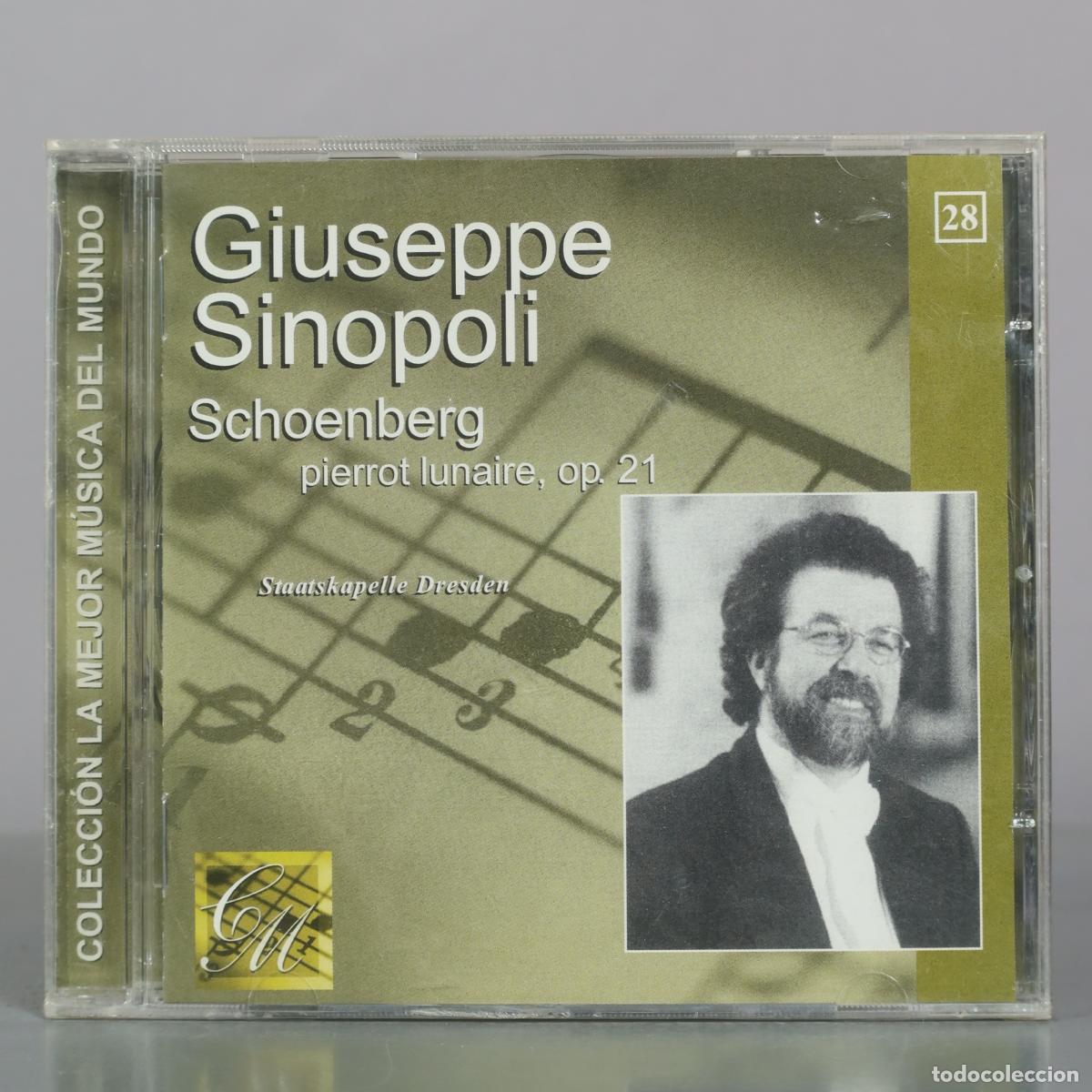 Musik-CDs: CD. Schoenberg - Pierrot Lunaire, Op. 21 - Giuseppe Sinopoli, Staatskapelle Dresden . PRECINTADO