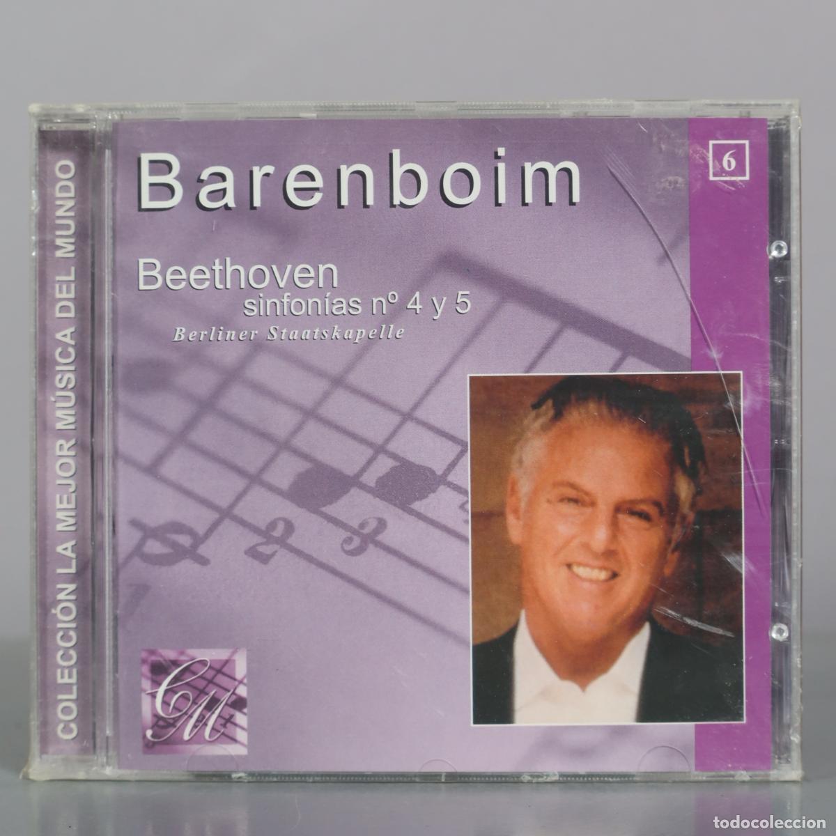 CD de M&uacute;sica: CD. Barenboim - Beethoven - Sinfon&iacute;as n&ordm; 4 y 5 - Berliner Staatskapelle . PRECINTADO