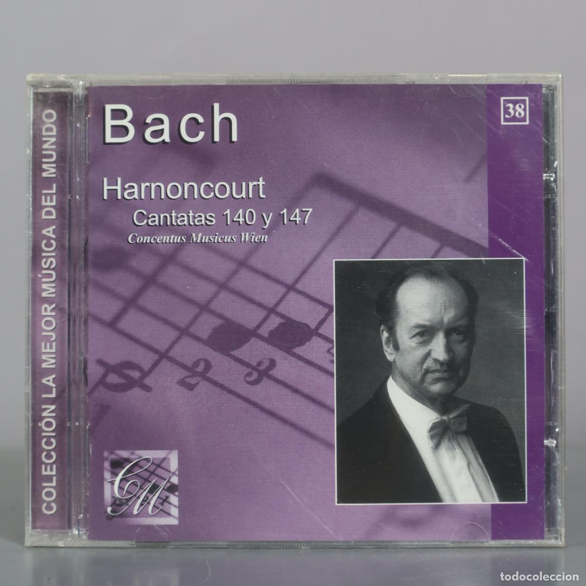 CDs de Musique: CD. Cantatas 140 y 147 - Johann Sebastian Bach - Nikolaus Harnoncourt - Concentus . PRECINTADO
