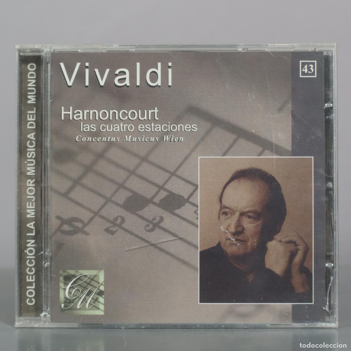 CD di Musica: CD. Las cuatro estaciones - Vivaldi - Harnoncourt, Concentus Musicus Wien . PRECINTADO