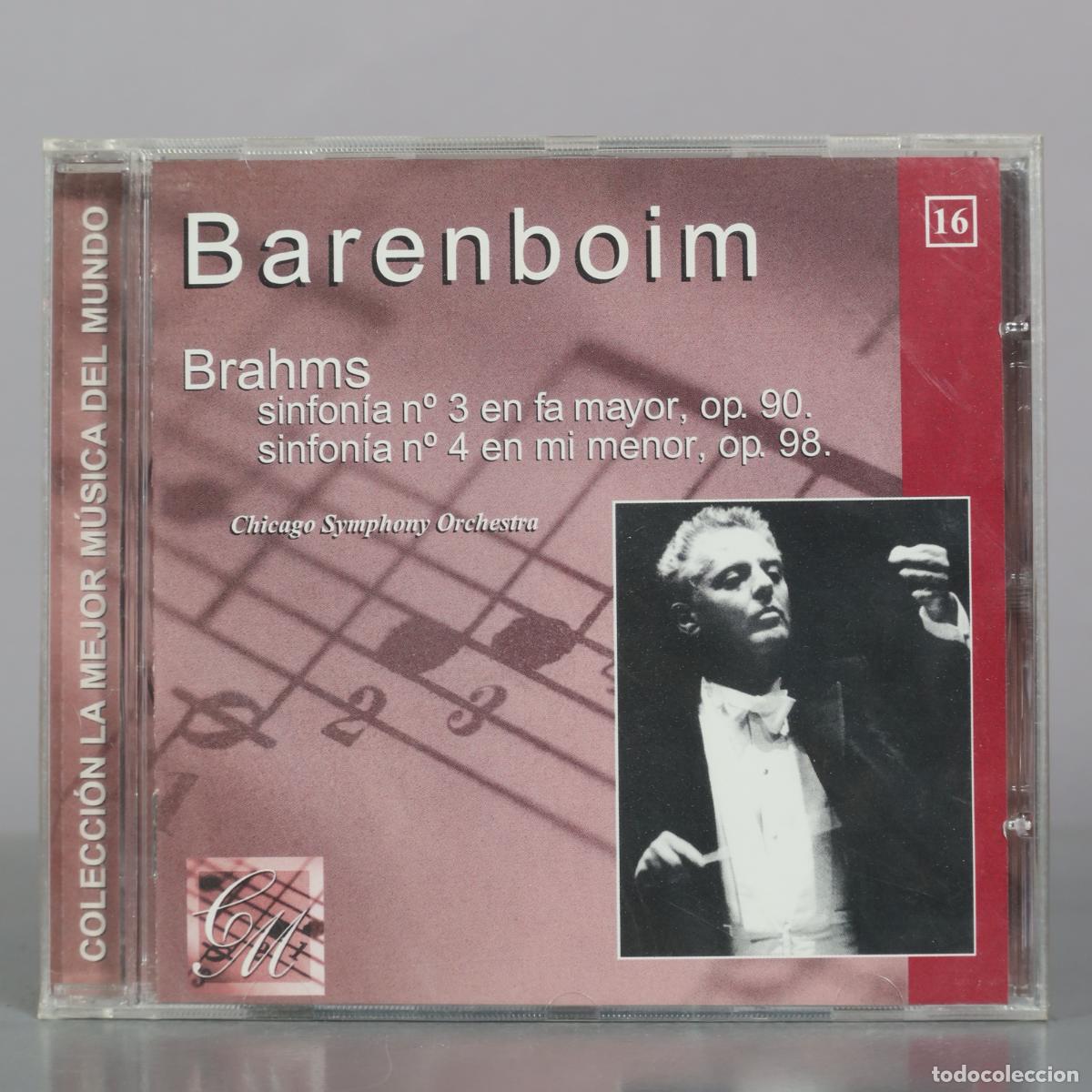CDs de m&uacute;sica: CD. Brahms - Sinfon&iacute;a n&ordm; 3 en fa mayor, op. 90 - Sinfon&iacute;a n&ordm; 4 en mi menor, op. 98 - . PRECINTADO
