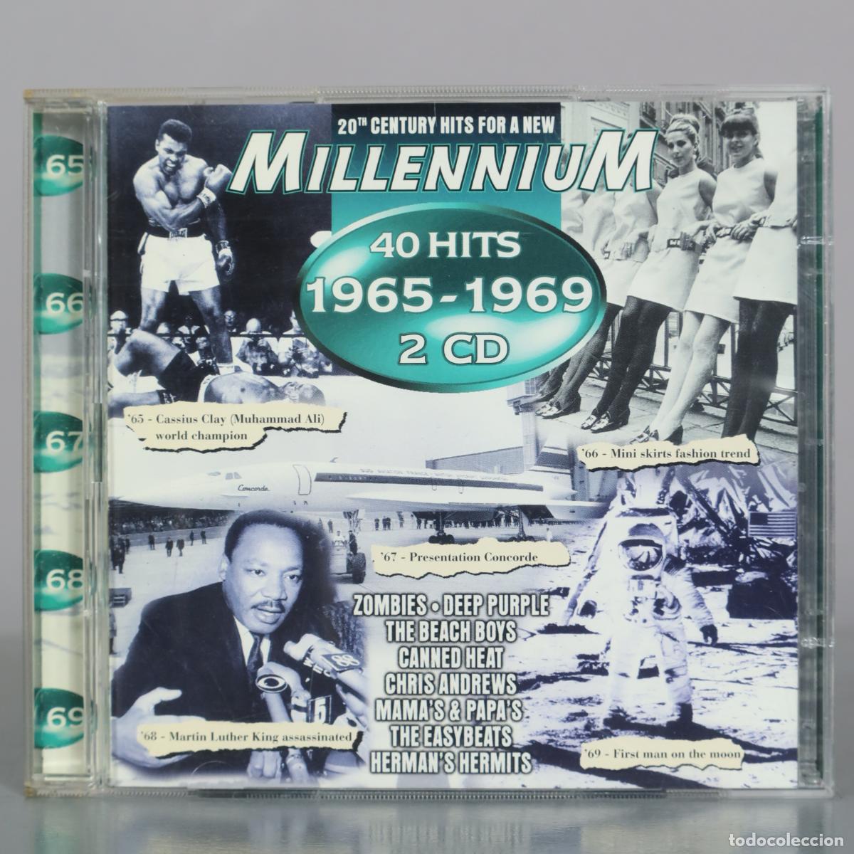 CDs de m&uacute;sica: CD. Millennium - 40 Hits 1965-1969 - Disky