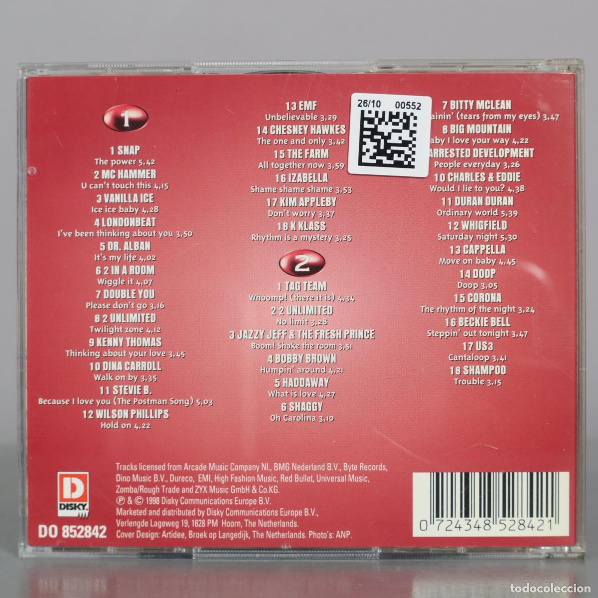 CDs de m&uacute;sica: CD. Millennium - 36 Hits 1990-1994 - Disky - Foto 2