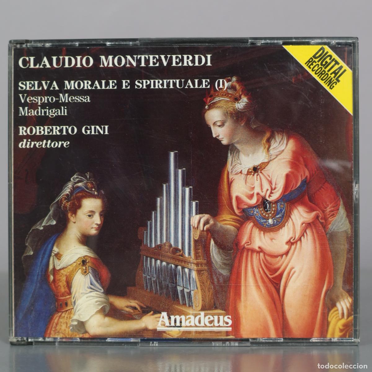 CDs de m&uacute;sica: CD. Selva Morale e Spirituale (I) - Claudio Monteverdi - Roberto Gini - Amadeus