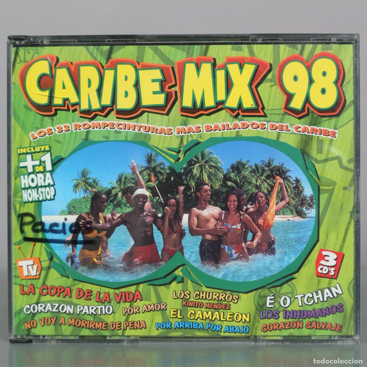 CDs de m&uacute;sica: CD. Caribe Mix 98 - Max Music - Foto 1