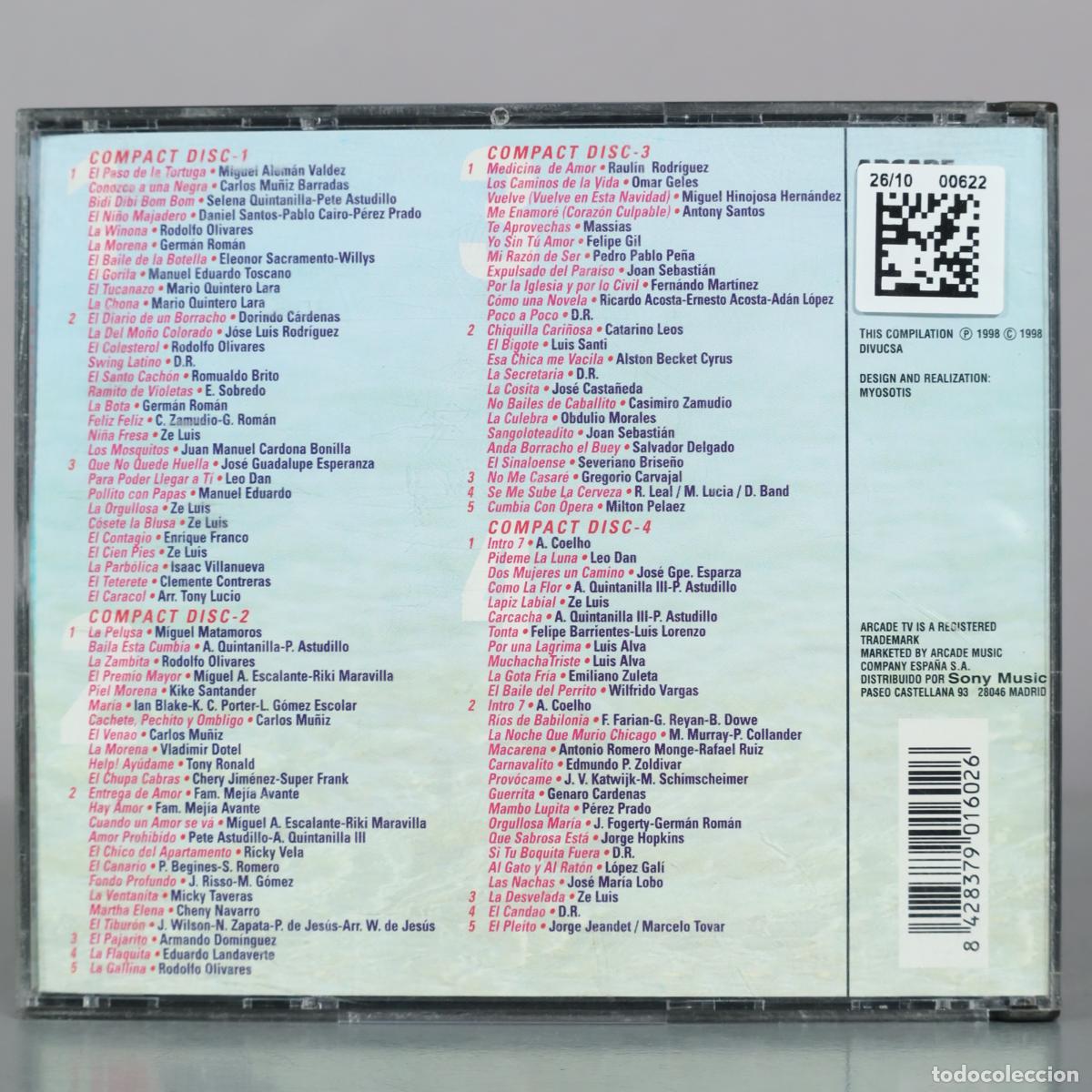 CDs de m&uacute;sica: CD. Los 100 Mayores Exitos Tropicales - Arcade - Foto 2