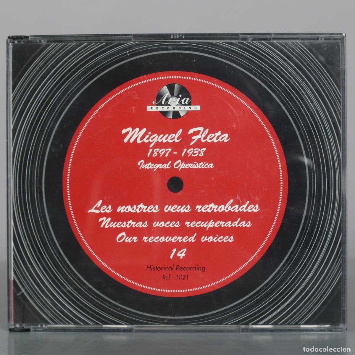 CDs de m&uacute;sica: CD. Miguel Fleta - Integral Oper&iacute;stica - Aria Recording