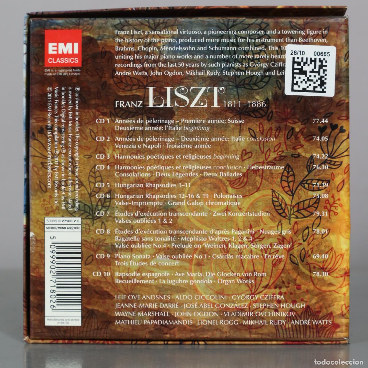 CDs de m&uacute;sica: CD. Liszt - The Piano Collection - EMI Classics - Foto 2