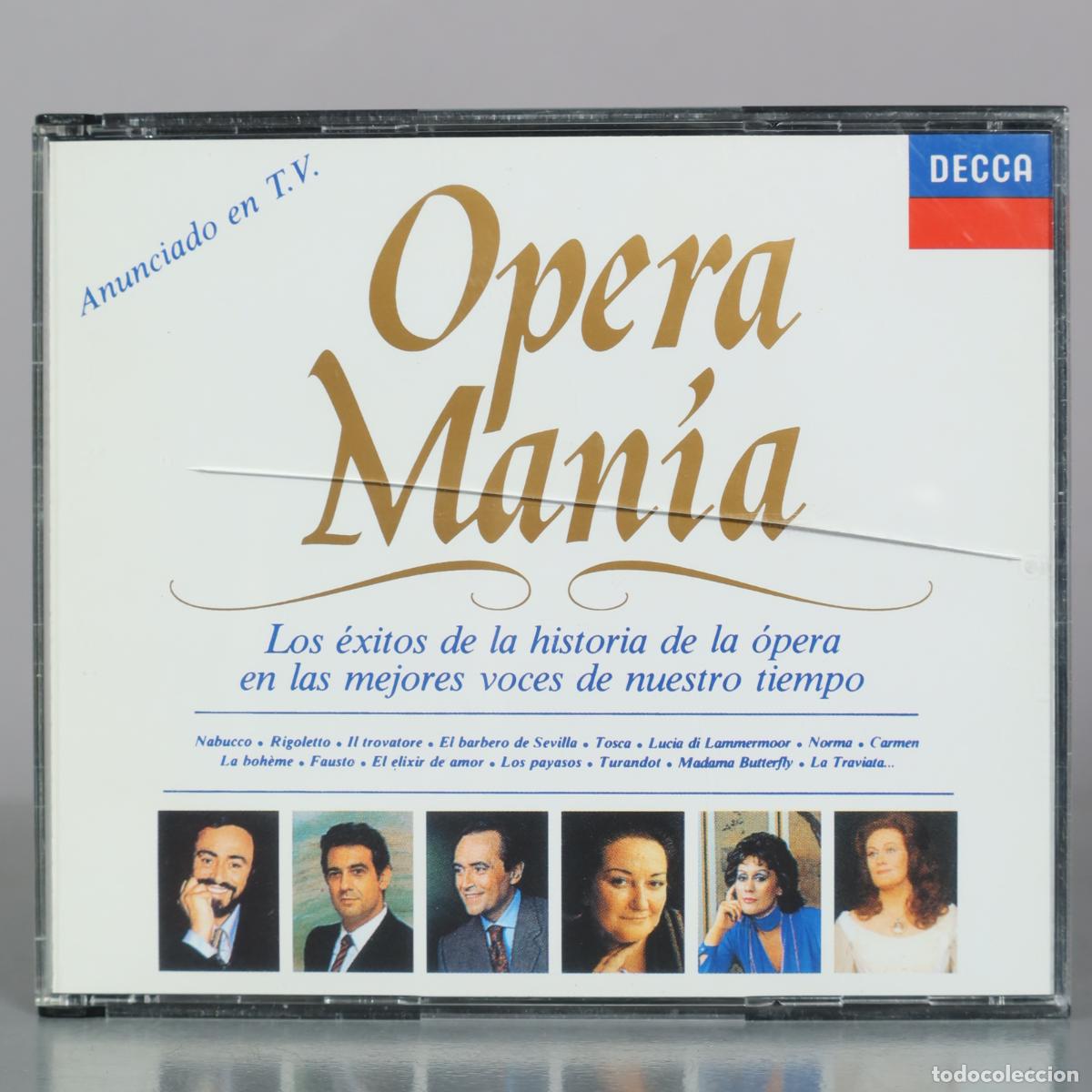 CDs de m&uacute;sica: CD. Opera Man&iacute;a - Decca - Foto 1