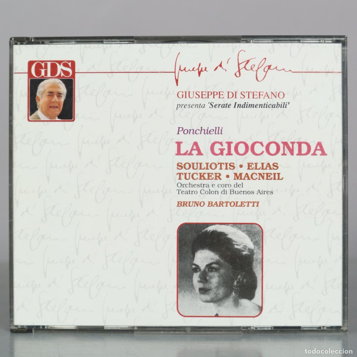 CDs de m&uacute;sica: CD. Ponchielli - La Gioconda - Souliotis, Elias, Tucker, Macneil, Bruno Bartoletti