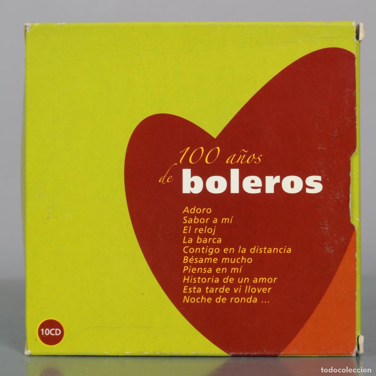 CDs de m&uacute;sica: CD. 100 a&ntilde;os de boleros