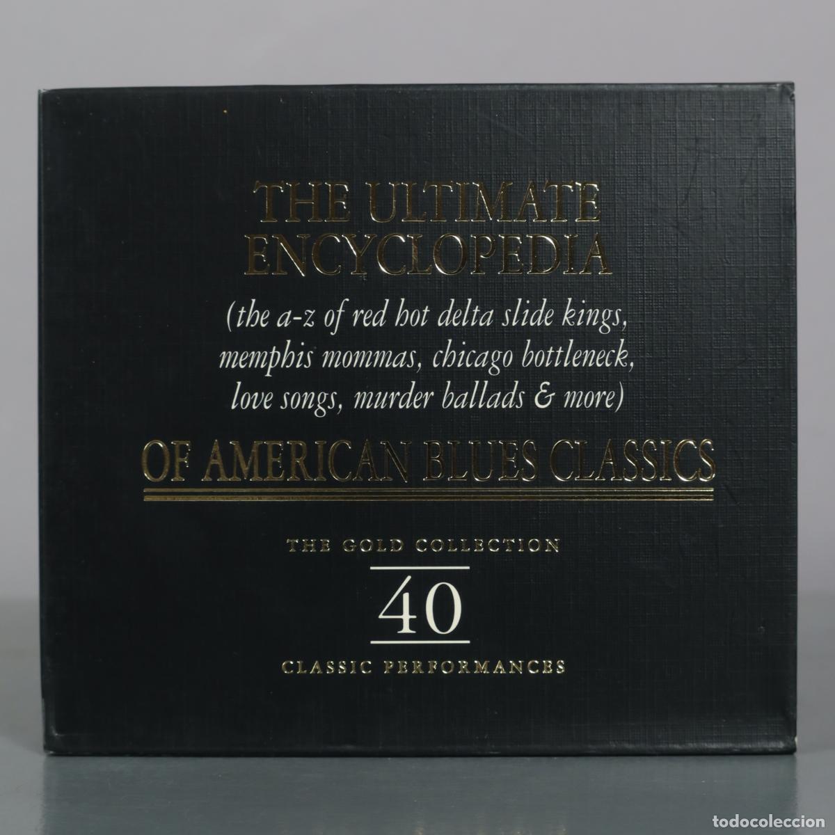 CDs de m&uacute;sica: CD. The Ultimate Encyclopedia of American Blues Classics - The Gold Collection 40 Classic