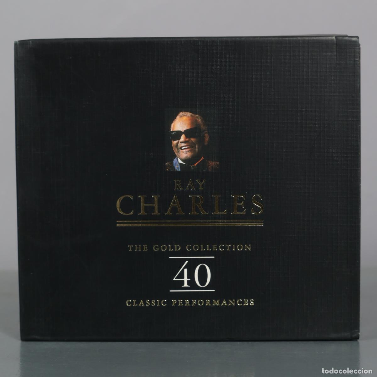 CDs de m&uacute;sica: CD. Ray Charles - The Gold Collection - 40 Classic Performances