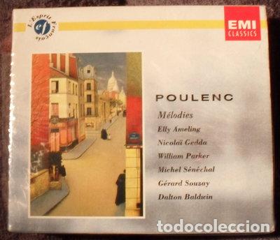 CDs de m&uacute;sica: Poulenc: M&eacute;lodies- 0077776408729