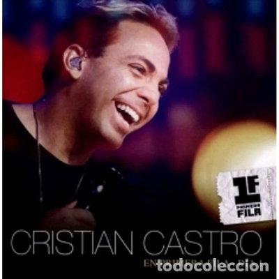 CDs de m&uacute;sica: Cristian Castro En Primera Fila - D&iacute;a 1- 0888837033626